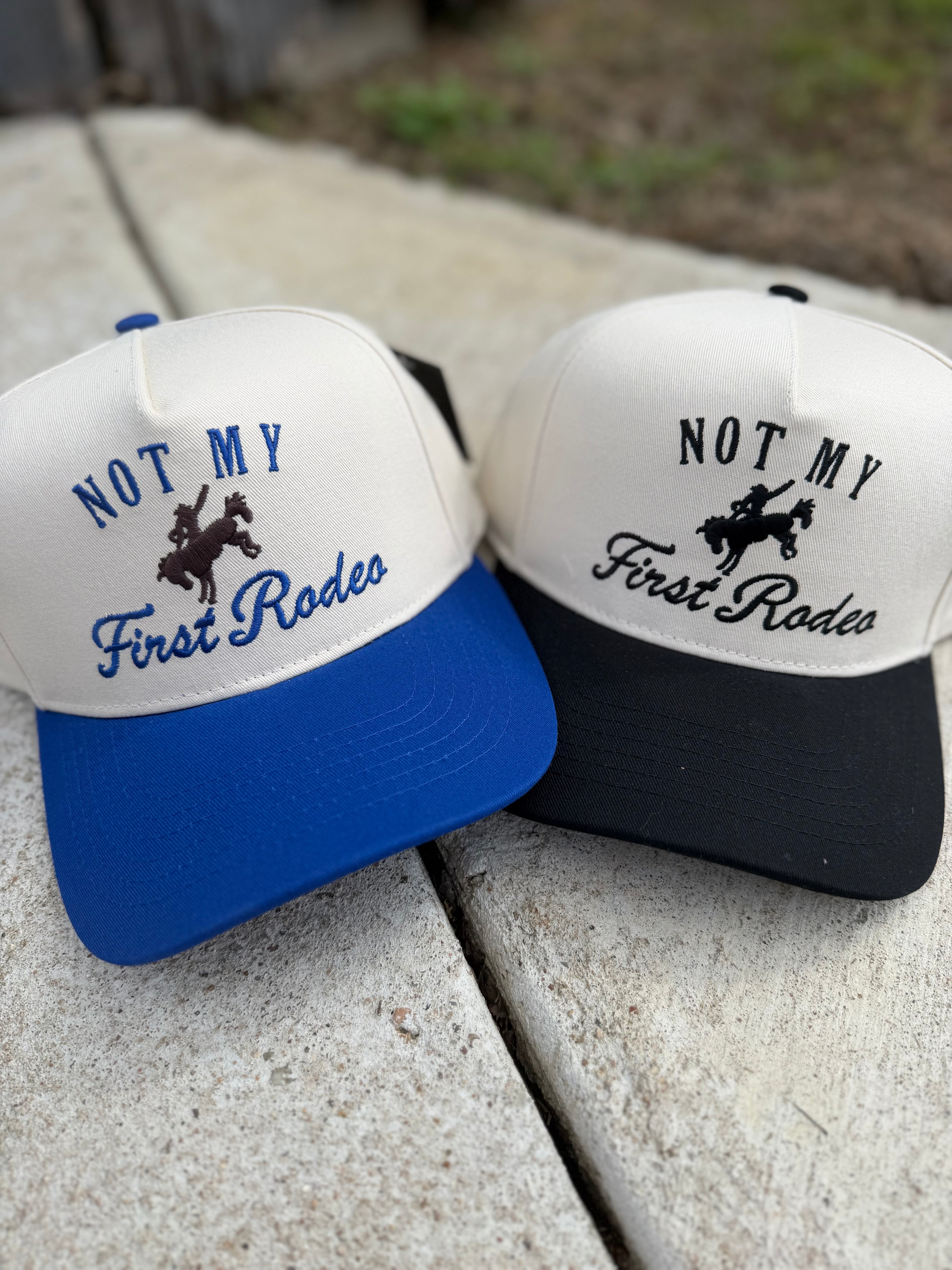 "Not My First Rodeo" Trucker Hat