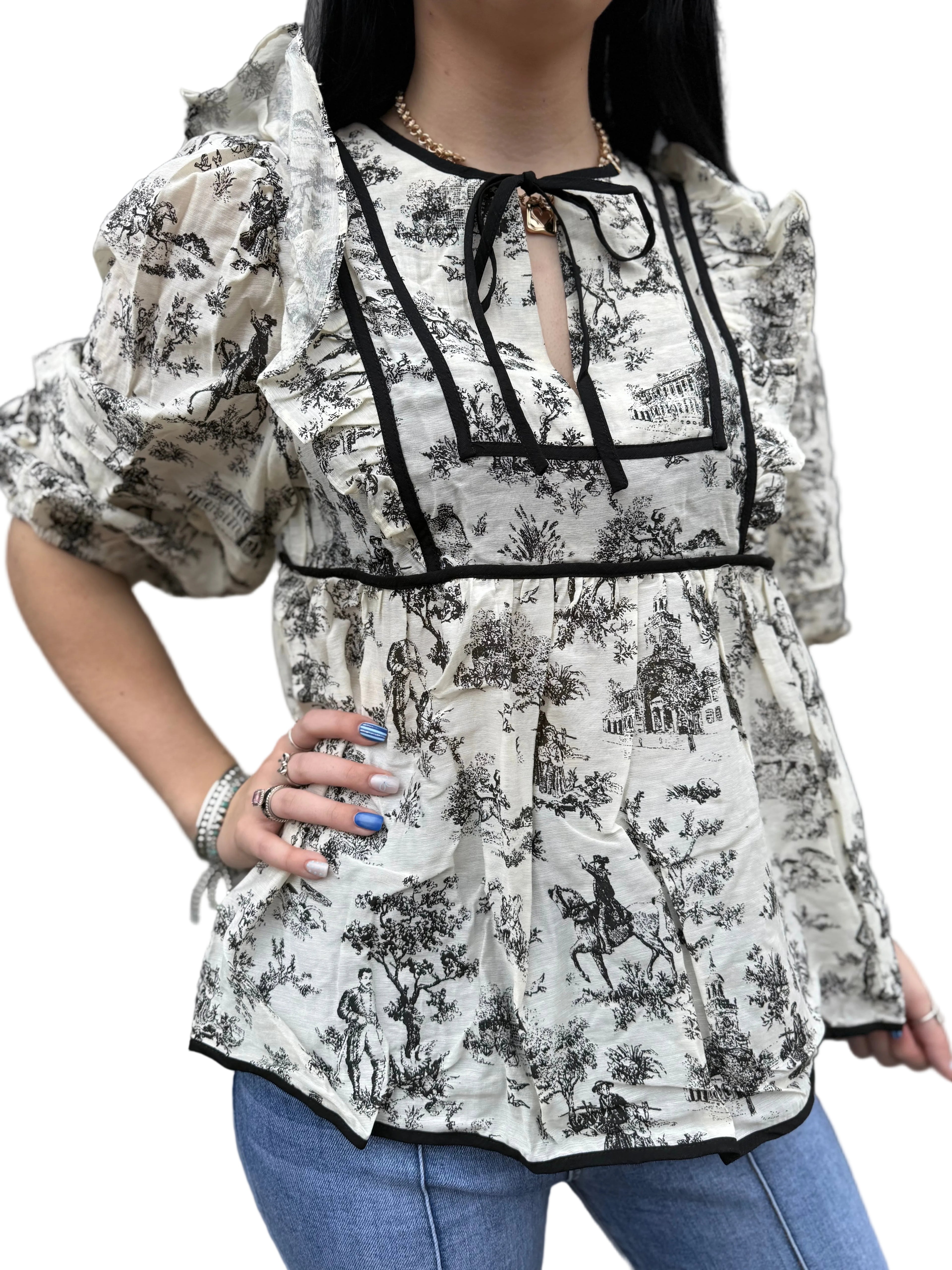 Pilgrim Babydoll Top