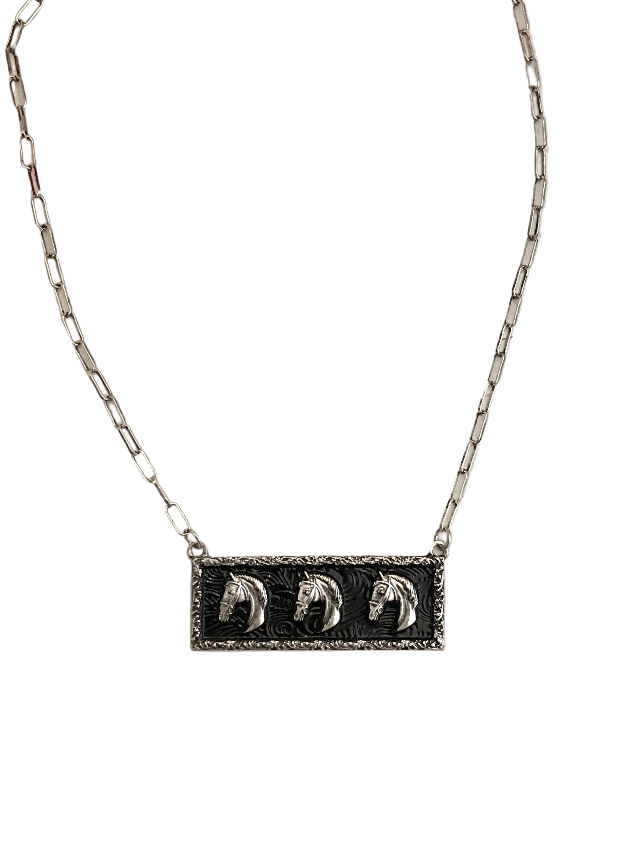 Horse Bar Necklace