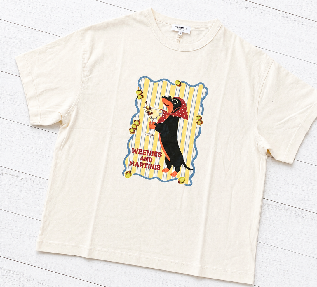 "Weenies & Martinis" Tee