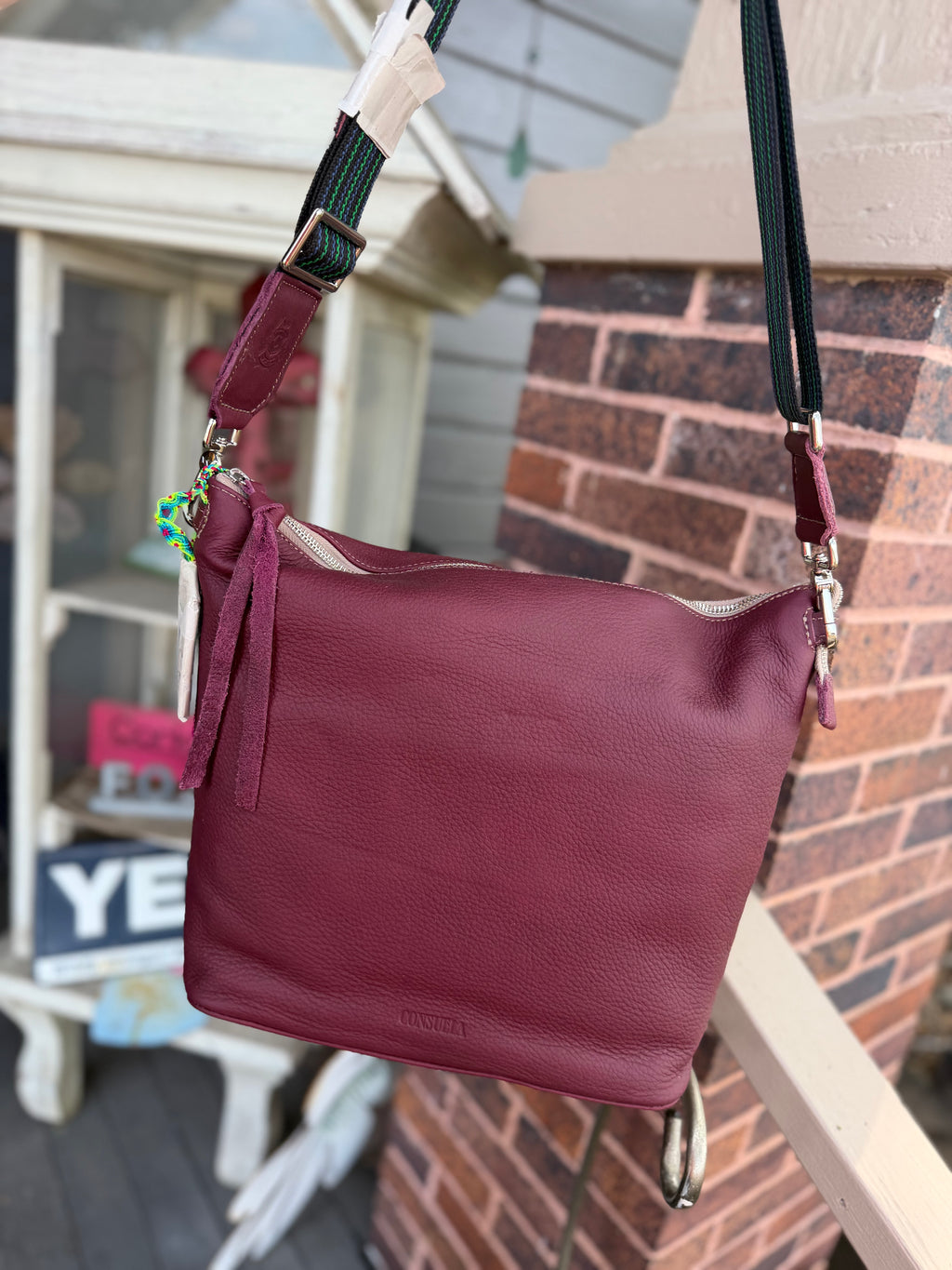 CONSUELA PLUM HOBO