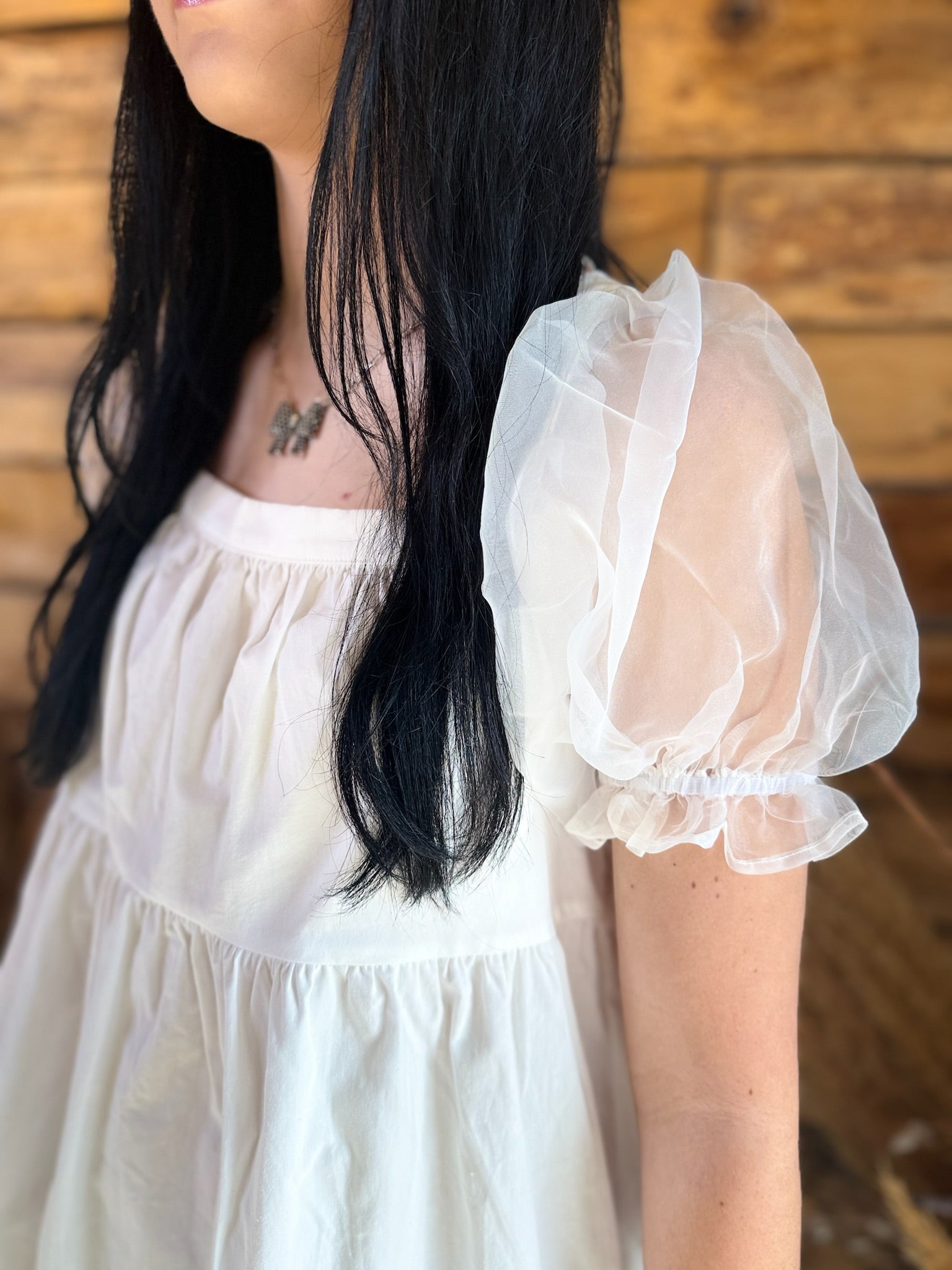 Summer Ruffle Bow Top