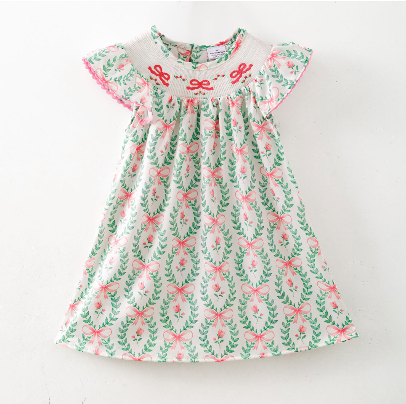 Smocked Bow Dress