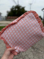Quilted Cosmetic Bag