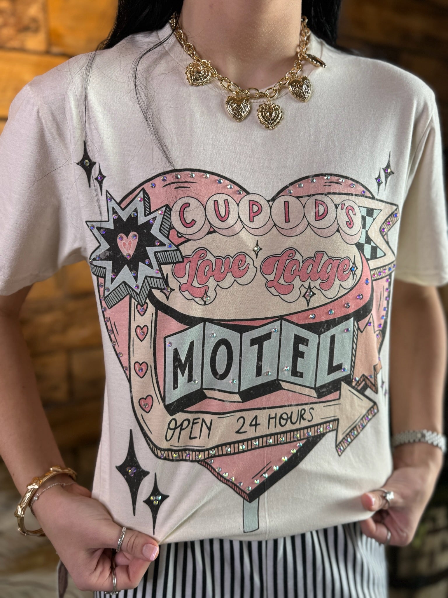 Cupid's Love Lodge Tee