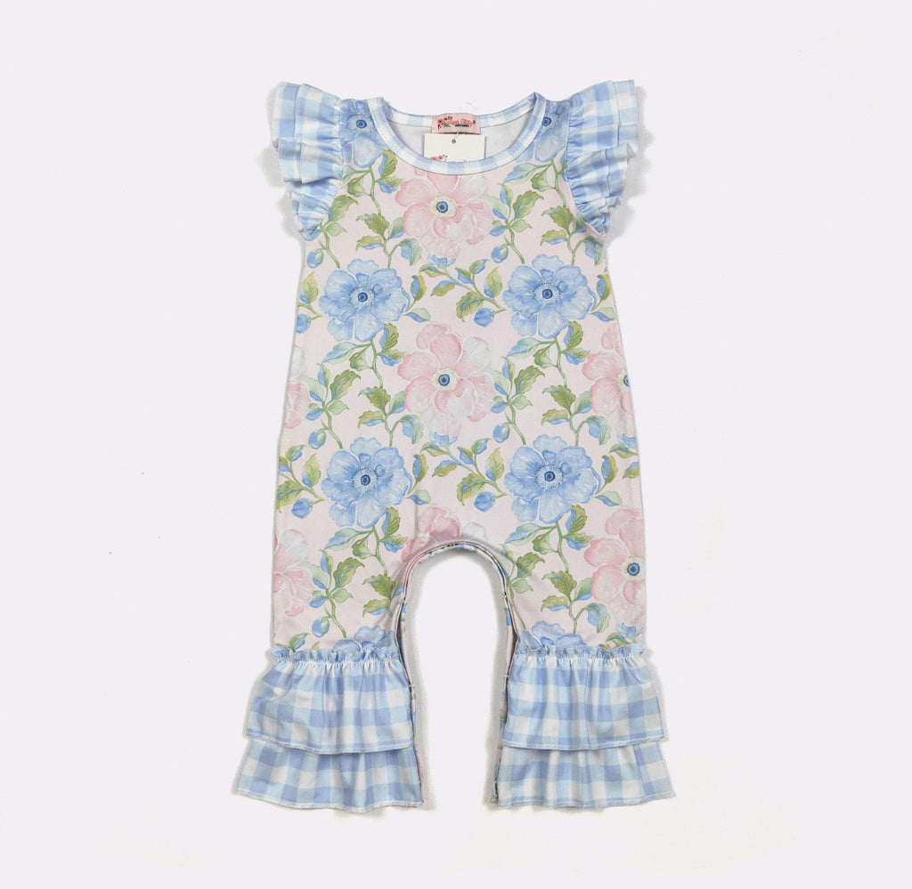 Floral Ruffle Romper