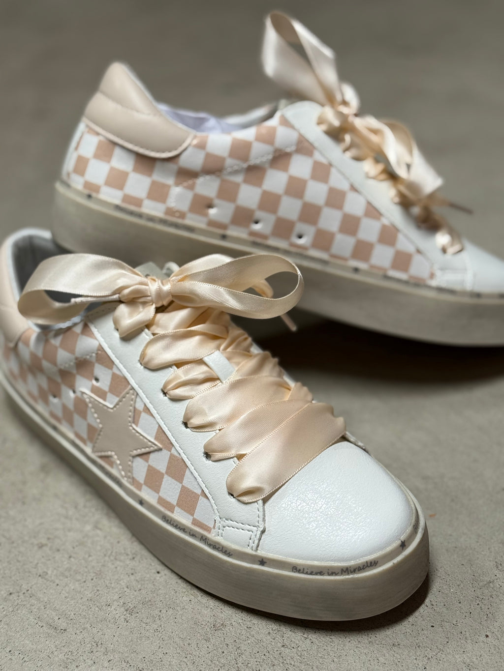 Gaby Checkered Tenny