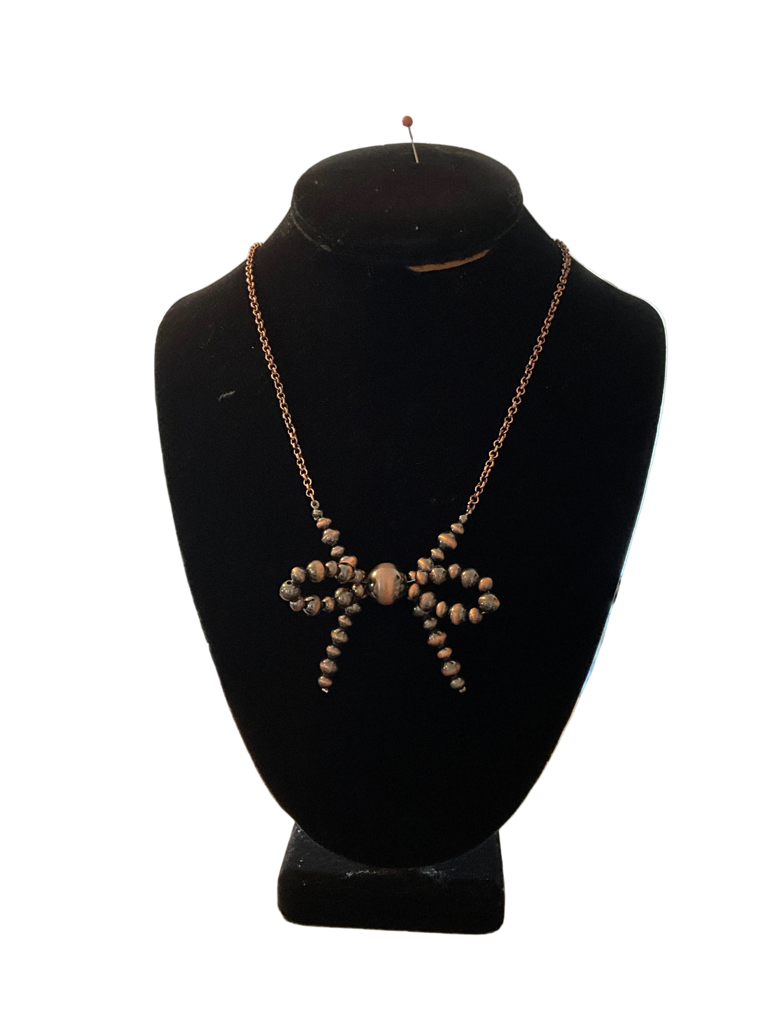 Small Chain Navajo Bow Necklace