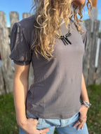 Basic Fitted Puff Tee