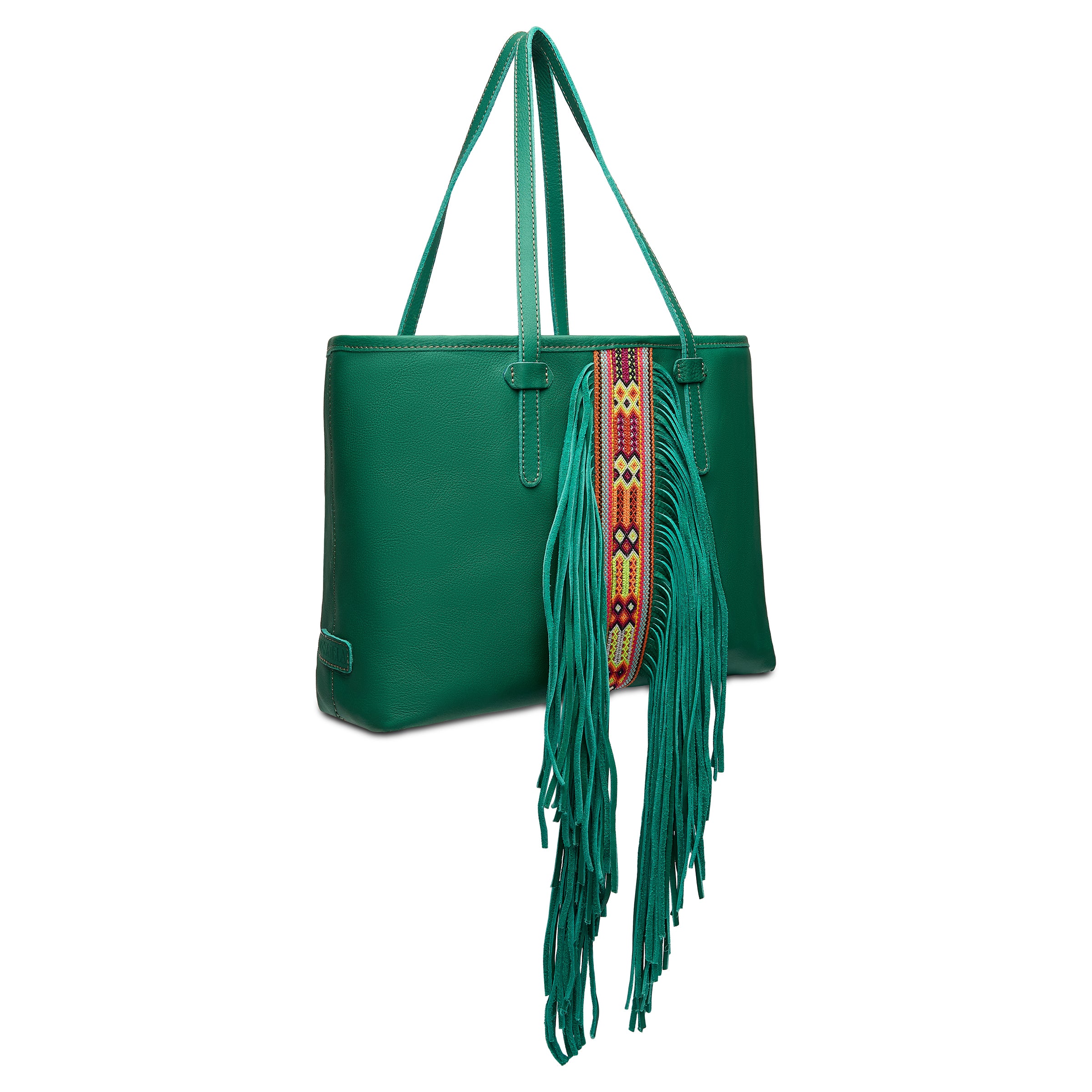 Consuela Teal Breezy Fringe