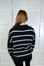 Black Jameson Quarter Zip Pullover