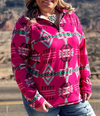 Blushin' Babe Pullover