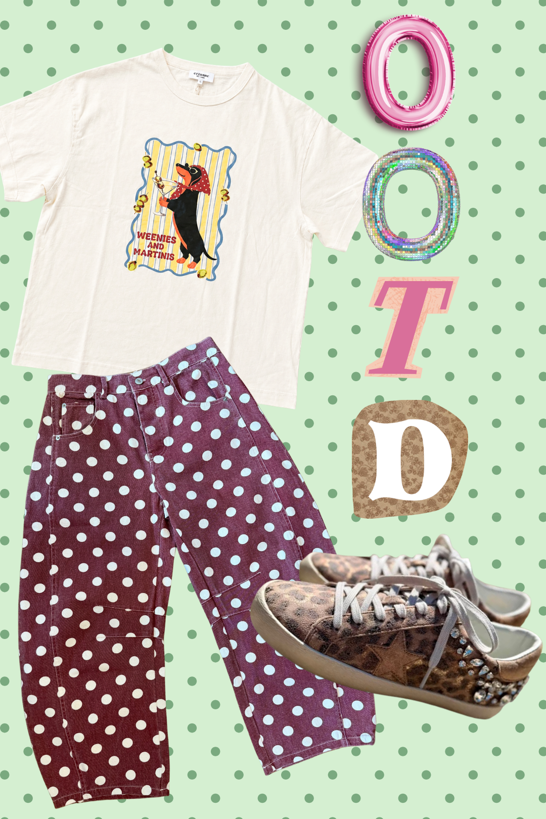 "Weenies & Martinis" Tee