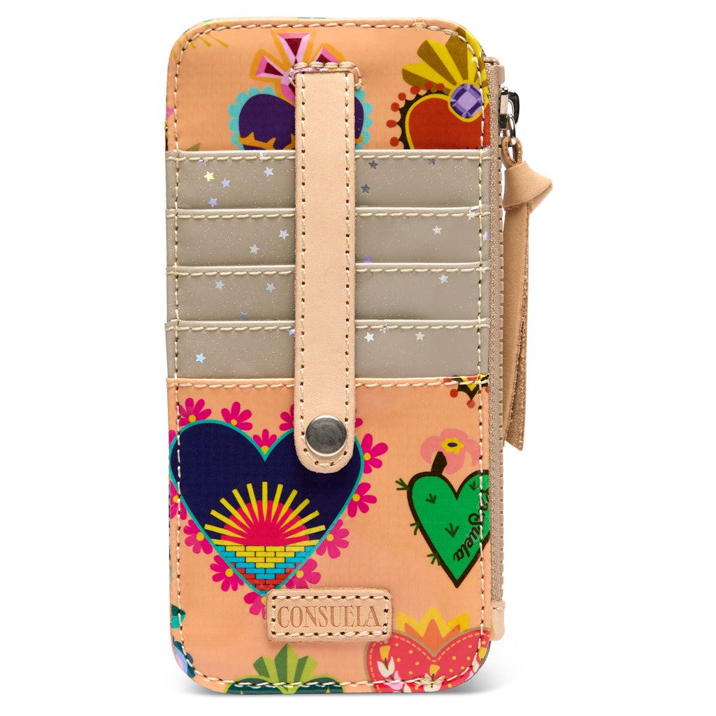 Consuela Peach Card Organizer