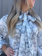 Vintage Pearl Bow Dress