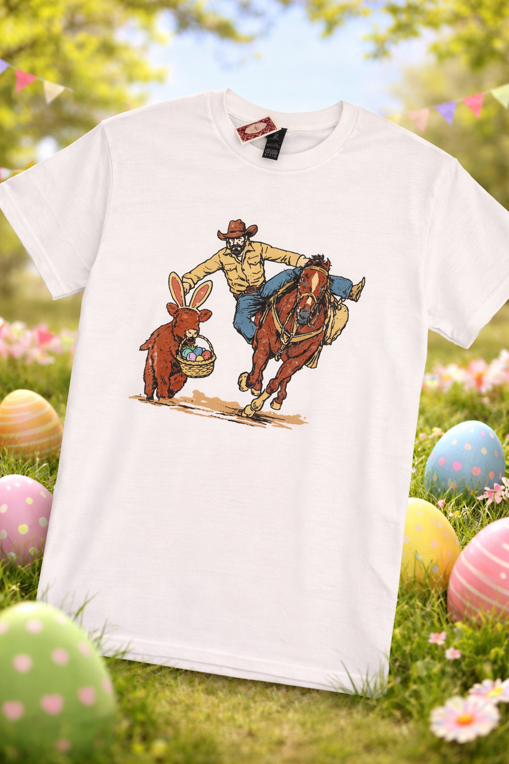 Easter Cowboy Tee