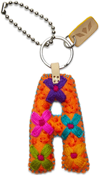 FELT ALPHABET CHARM - ORANGE