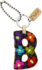 FELT ALPHABET CHARM - BLACK