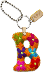 FELT ALPHABET CHARM - ORANGE