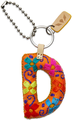 FELT ALPHABET CHARM - ORANGE