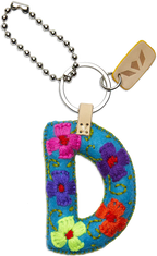 FELT ALPHABET CHARM - TURQUOISE