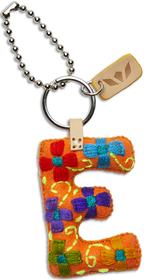 FELT ALPHABET CHARM - ORANGE