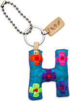 FELT ALPHABET CHARM - TURQUOISE