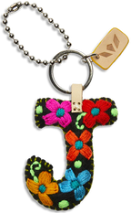 FELT ALPHABET CHARM - BLACK