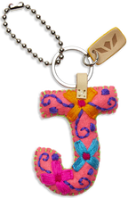 FELT ALPHABET CHARM - PINK