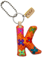 FELT ALPHABET CHARM - ORANGE