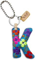 FELT ALPHABET CHARM - TURQUOISE