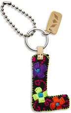 FELT ALPHABET CHARM - BLACK