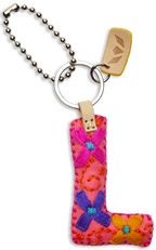 FELT ALPHABET CHARM - PINK