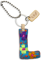 FELT ALPHABET CHARM - TURQUOISE