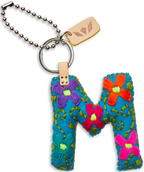 FELT ALPHABET CHARM - TURQUOISE