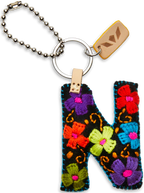 FELT ALPHABET CHARM - BLACK