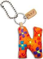 FELT ALPHABET CHARM - ORANGE