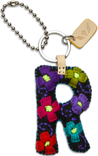 FELT ALPHABET CHARM - BLACK