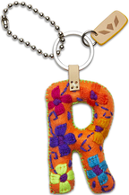 FELT ALPHABET CHARM - ORANGE