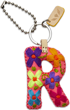 FELT ALPHABET CHARM - PINK