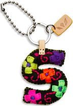 FELT ALPHABET CHARM - BLACK