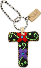 FELT ALPHABET CHARM - BLACK