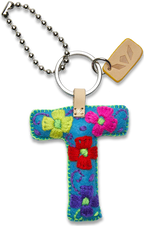 FELT ALPHABET CHARM - TURQUOISE