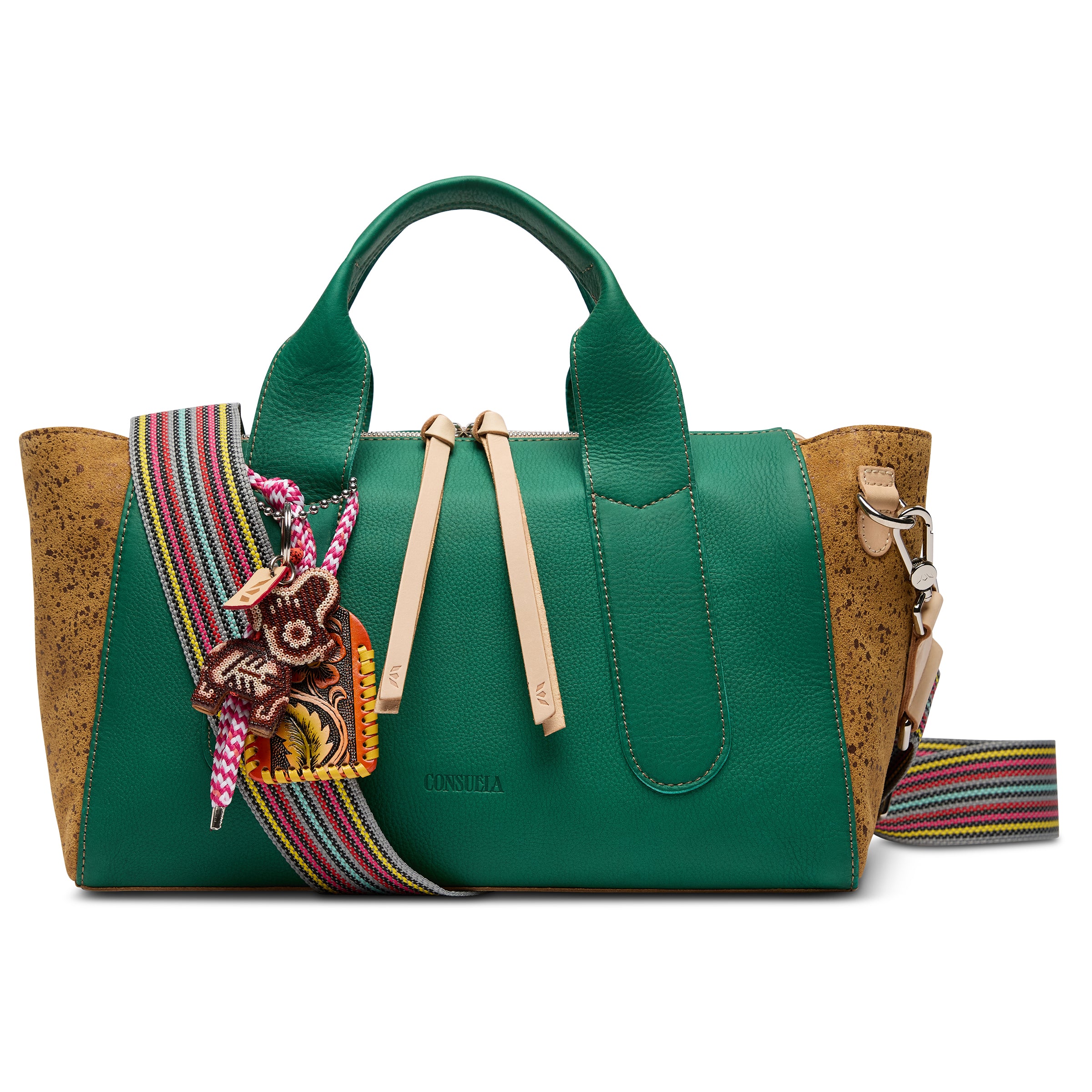Consuela Teal City Satchel