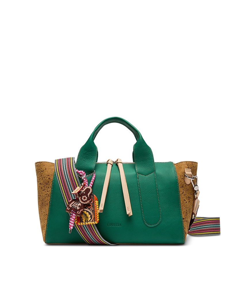 Consuela Teal City Satchel
