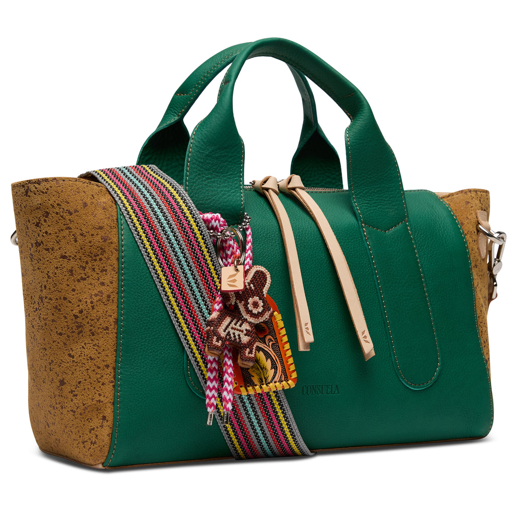 Consuela Teal City Satchel