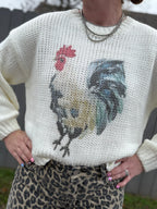 Knitted Chicken Sweater