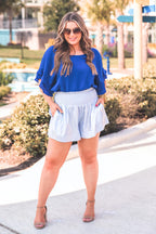 Shine on Metallic Shorts (XL)