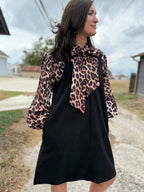 Black Corduroy Dress