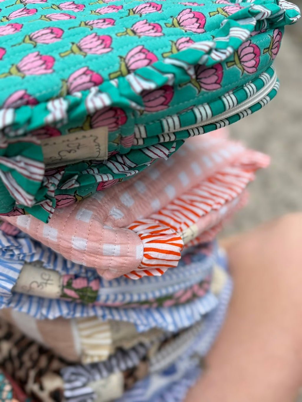 Quilted Cosmetic Bag